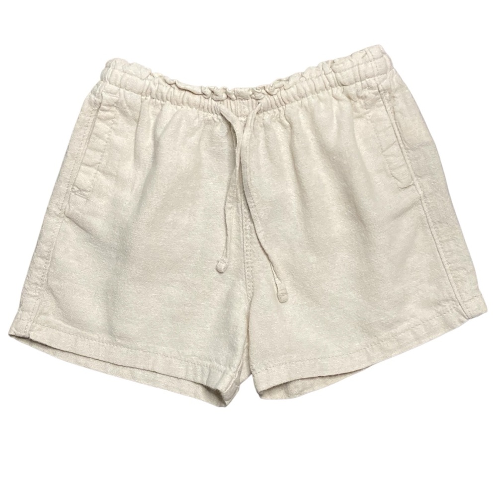 Old Navy 4T beige linen shorts